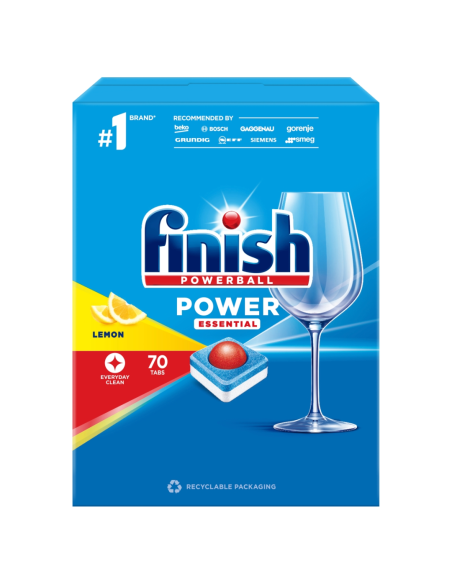 FINISH Power Essential Tabletki do Zmywarki Lemon 70 szt