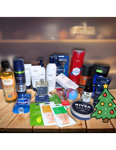 Kalendarz Adwentowy dla Niego 24 Produkty Pełnowymiarowe