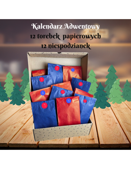 Kalendarz Adwentowy dla Niej 12 Niespodzianek Pełnowymiarowych