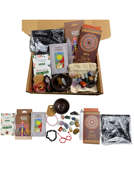 Kalendarz Adwentowy Magiczne Odliczanie z Tarotem 24 Produkty Kamienie
