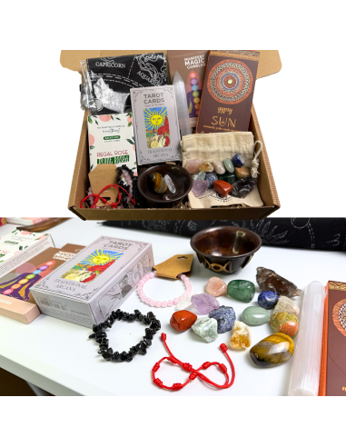 Kalendarz Adwentowy Magiczne Odliczanie z Tarotem 24 Produkty Kamienie