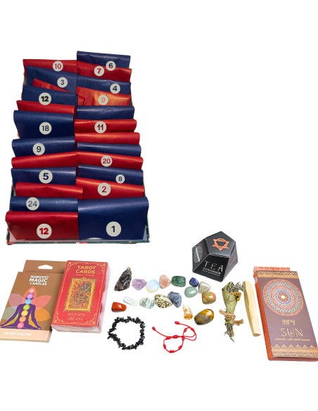 XL Kalendarz Adwentowy Magiczne Odliczanie z Tarotem - 24 Niespodzianki