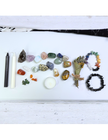 KALENDARZ ADWENTOWY Z KAMIENIAMI - 24 Niespodzianki Zestaw Energetyczny