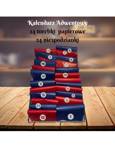 MAGICZNY KALENDARZ ADWENTOWY Tarot Kamienie Świece