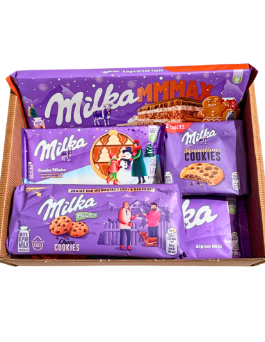 Świąteczne Słodycze MILKA Słodki Box