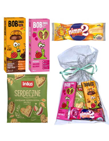 Zdrowsza Słodka Paczka Prezentowa dla Dziecka Woreczek