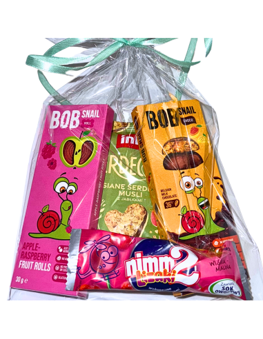 Zdrowsza Słodka Paczka Prezentowa dla Dziecka Woreczek