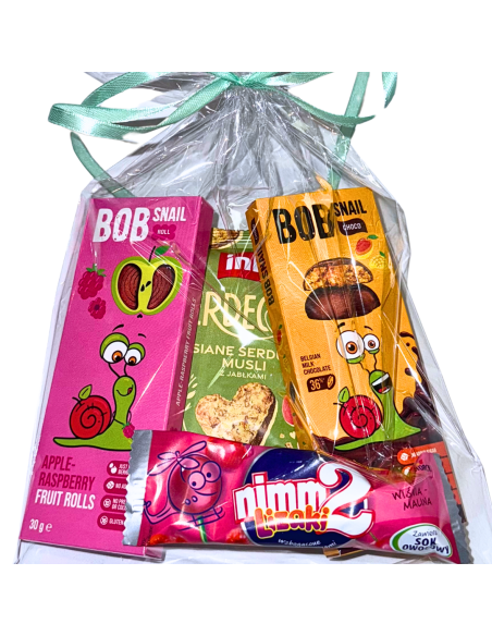 Zdrowa Paczka Małego Odkrywcy - Naturalny Słodki Upominek w Woreczku