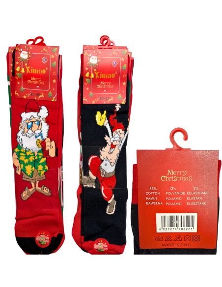 Męskie Skarpety Świąteczne Zestaw 5 Par 40-43 / 44-46