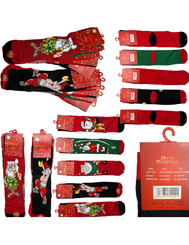 Męskie Skarpety Świąteczne 5 Par