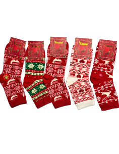 Świąteczne Skarpety Zestaw 5 Par 2