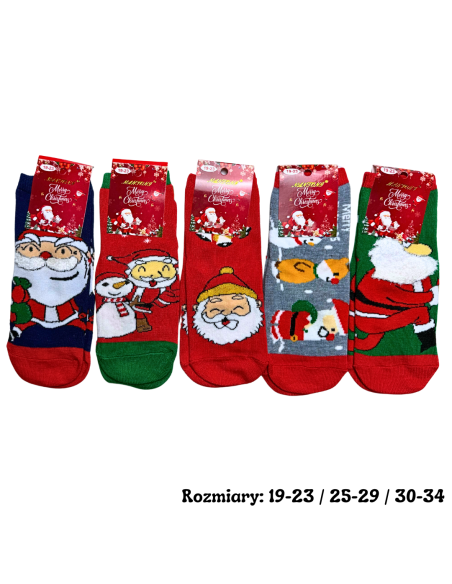 Skarpety Świąteczne Dziecięce