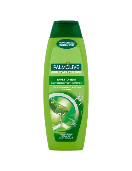 PALMOLIVE Naturals Silky Shine Effect Szampon Do włosów z Aloesem 350ml