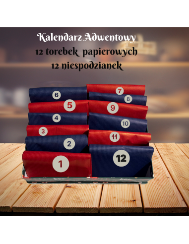 KALENDARZ ADWENTOWY DLA NIEGO 12 Produktów Kosmetycznych dla Mężczyzny