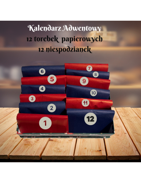 KALENDARZ ADWENTOWY DLA NIEGO 12 Produktów Kosmetycznych dla Mężczyzny
