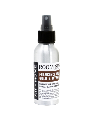 Room Spray Zapach do Pomieszczeń Złoto, Kadzidło i Mirra 100 ml