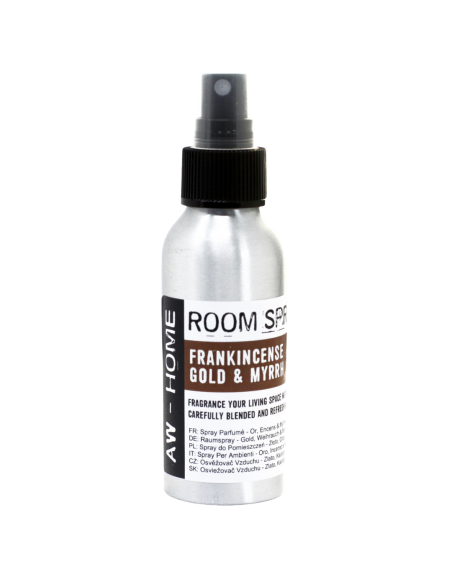 Room Spray Zapach do Pomieszczeń Złoto, Kadzidło i Mirra 100 ml