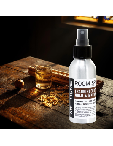 Room Spray Zapach do Pomieszczeń Złoto, Kadzidło i Mirra 100 ml
