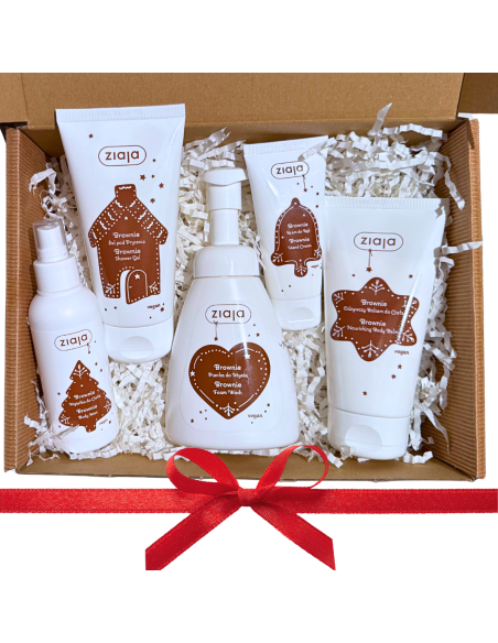 Zestaw Prezentowy ZIAJA Winter Glow 10. Czekoladowe Brownie Spa