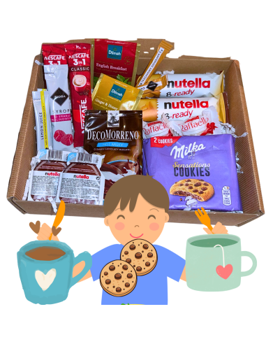 Zestaw Prezentowy Słodkie Śniadanie Box - Poranek Pełen Uśmiechów