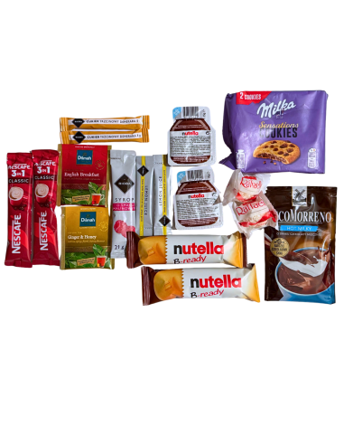 Zestaw Prezentowy Słodkie Śniadanie Box - Poranek Pełen Uśmiechów