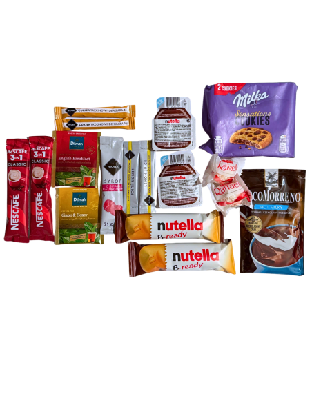 Zestaw Prezentowy Słodkie Śniadanie Box - Poranek Pełen Uśmiechów