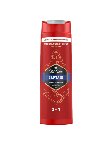 OLD SPICE Żel pod Prysznic 3w1 Captain 400ml