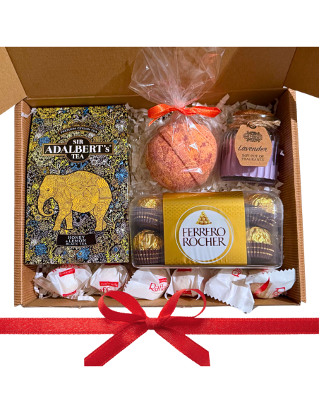 Zestaw Prezentowy Złota Harmonia - Herbata, Czekolada i Relaks