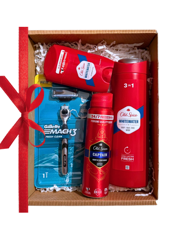 Zestaw Prezentowy Old Spice Gentleman - Siła, Świeżość i Styl