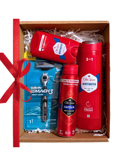 Zestaw Prezentowy Old Spice Gentleman - Siła, Świeżość i Styl