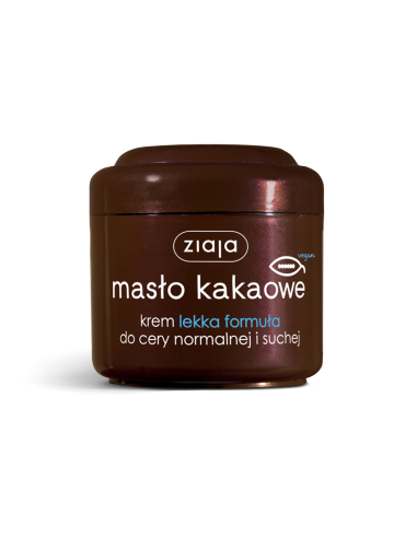 ZIAJA Masło Kakaowe Krem Lekka Formuła 200ml