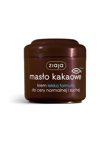 ZIAJA Masło Kakaowe Krem Lekka Formuła 200ml