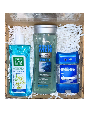Męski Zestaw Prezentowy - Codzienna Świeżość i Komfort Pielęgnacji