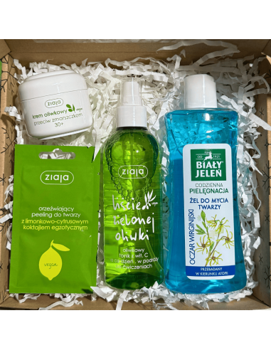 Zestaw Prezentowy Naturalna Pielęgnacja Twarzy 30+