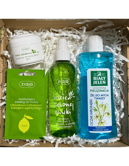 Zestaw Prezentowy Naturalna Pielęgnacja Twarzy 30+