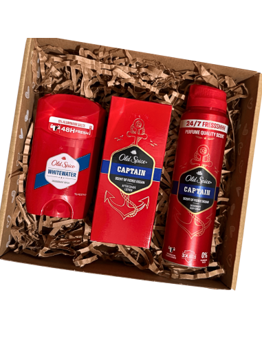 Zestaw Męski OLD SPICE Woda po Goleniu + Dezodorant + Antyperspirant