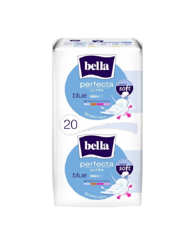 BELLA Podpaski Perfecta Ultra Blue 20szt