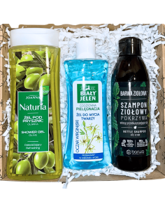 Zestaw Prezentowy Naturalna Codzienność - Oliwka, Pokrzywa i Oczar