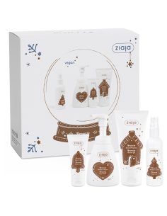 ZIAJA Zestaw Prezentowy Brownie - Idealny Prezent Zimowy Kosmetyki o Zapachu Brownie