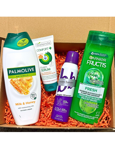 Zestaw Codziennej Pielęgnacji Dla Niej - Miód, Świeżość i Komfort