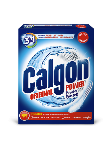 CALGON Proszek do Czyszczenia Pralki 1kg – Ochrona i Usuwanie Kamienia
