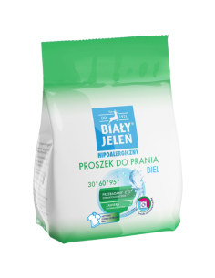 BIAŁY JELEŃ HIPOALERGICZNY Proszek do Prania Bieli 1,5kg