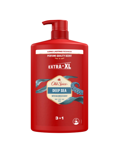 OLD SPICE Deep Sea Żel pod Prysznic 3w1 Szampon Pompka 1000ml