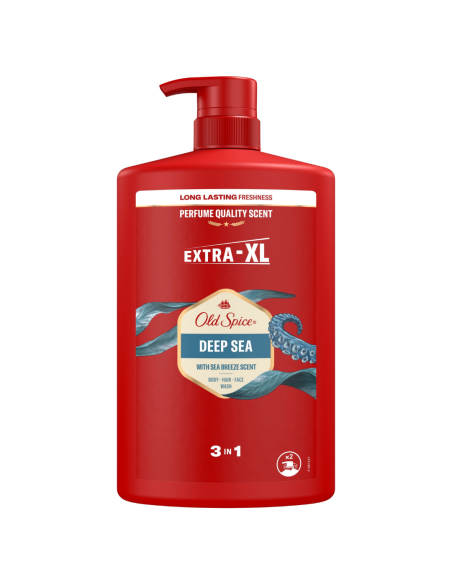 OLD SPICE Deep Sea Żel pod Prysznic 3w1 Szampon Pompka 1000ml