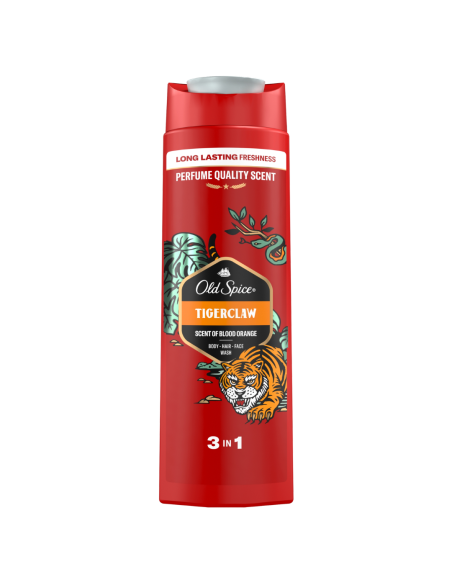 OLD SPICE Żel pod Prysznic 3w1 Tigerclaw 400ml