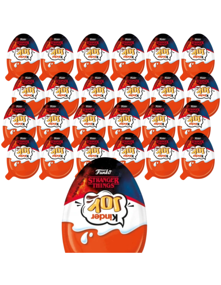 KINDER JOY STRANGER THINGS Funko Stranger Things Jajko x 24 sztuki