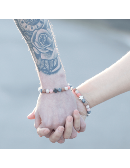 Zestaw 2 Bransoletek - Lojalność (Amazonit, Żółty Jaspis)