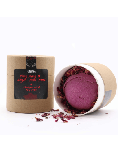 Zestaw do Kąpieli - Pielęgnacja Kupidyna - Kula, Sól, Płatki - Miłosny Rytuał Kąpieli