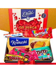 Zestaw Prezentowy od Serca Słodki Upominek