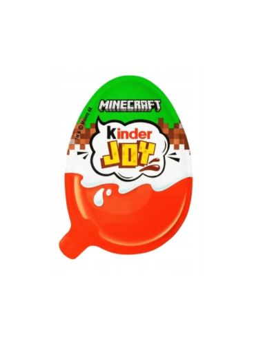 KINDER JOY MINECRAFT Jajko z Zabawką 20g